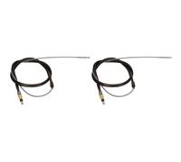 2X MAXGEAR Cavo Freno A Mano Freno Di Stazionamento Per Peugeot 207 CC WD_ 1.6