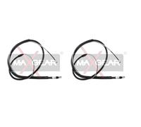 2X MAXGEAR Cavo Freno A Mano Freno Di Stazionamento Per Renault Laguna II