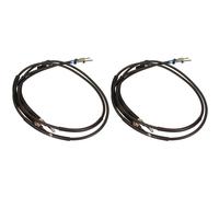 2X MAXGEAR Cavo Freno A Mano Freno Di Stazionamento Per Volvo V50 MW 1.6 D2 2.0