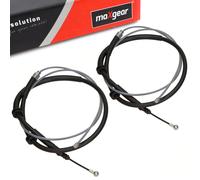 2x MAXGEAR Cavo Freno a Mano Posteriore L+R per RENAULT KANGOO CITAN
