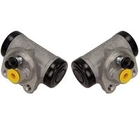 2X MAXGEAR Cilindro Del Freno Posteriore Per Renault Kangoo KC0/1 KC0/1 FC0/1