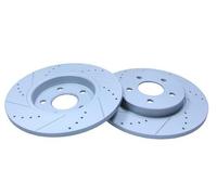 2x Disco freno pieno 19-0816SPORT MAXGEAR per JAGUAR FORD