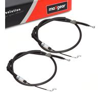 2x Posteriore Cavo Freno Mano Freni a Disco per VW Transporter T5 T6 Multivan