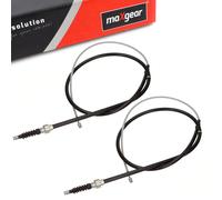 2x Maxgear Cavo Freno a Mano Flessibile per Audi A3 VW Golf 4 Bora Beetle Leon