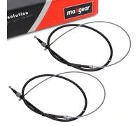 2x Maxgear Posteriore Cavo Freno Mano L+R per Skoda Roomster Pratico
