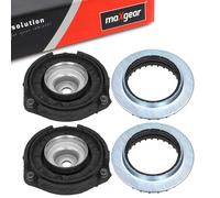 2x Maxgear Supporto Ammortizzatore a Molla + Cuscinetti Volventi Frontale L+R