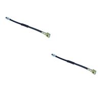 2x MAXGEAR Tubo Freno Anteriore per Opel Astra F Cc 53_ 54_ 58_ 59_ 1.6i 1.6 Si