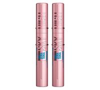 2x Maybelline New York Sky High Lash Sensational Mascara Volumizzante e Allungante Waterproof Colore Nero - 2 Mascara