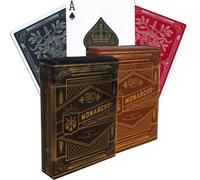 2x Mazzi monarchs Carte da Gioco theory 11 Magia Trucchi Sigillato 1 Blu 1 Rosso