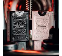 2X Mazzi Star Wars Argento Scuro E Chiaro Teoria 11 Carte Da Gioco Mazzo Magico