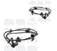 2x MEAT & DORIA Sensore Velocità Della Ruota Posteriore SX Dx per Opel Insignia