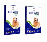2X Medfly Defender Pro Dewormer Tablet per cani di tutte le fasi della vita 1...