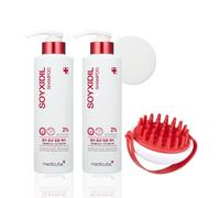 2x Medicube Soyxidil Shampoo 490 ml Duo Set per la cura del cuoio capelluto a...