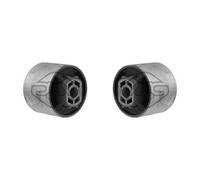 2x Metalcaucho Corpo Assale Cuscinetto IN Gomma-metallo Posteriore per VW Gold