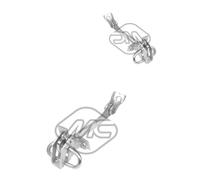 2x Metalcaucho Fermaporte Posteriore Sinistra Destra per Fiat Grande Punto