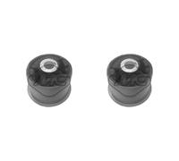 2x Metalcaucho Supporto Braccio Oscillante Posteriore per VW Polo 9N_ 1.4 16V