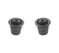 2x Metalcaucho Supporto Corpo Assale Centro Frontale per Jeep Commander 3.0 CRD