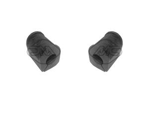 2x Metalcaucho Supporto Parte Anteriore Stabilizzatore SX Dx per Renault Clio