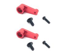 2X Metallo 144001-1263 Parti di Aggiornamento per Corno Servomotore 25T per 144001 Ricambi Rosso