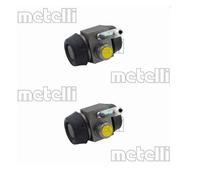 2X Metelli 04-0247 Cilindro Del Freno Posteriore Per Iveco Daily I LDV Convoy