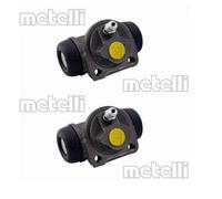 2x Metelli 04-0674 Cilindro Freno Posteriore per Renault Megane I BA0/1 SA0/1