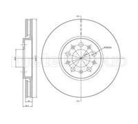 2x METELLI 23-0365C Disco freno per VW Golf IV Hatchback (1J1) POLO (9N) 288mm