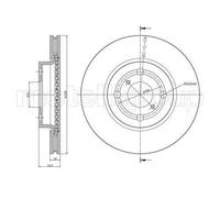 2x METELLI 23-0879C Disco freno Anteriore per TOYOTA Yaris Schrägheck (P9)