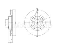 2x METELLI 23-1764C Disco freno Anteriore per OPEL Astra L Hatchback (C02)