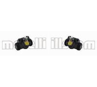 2X METELLI Cilindro Del Freno Posteriore Per Suzuki Swift II Berlina EA MA
