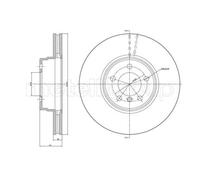 2x METELLI Dischi Freno Ventilati Anteriore per Land Rover Range LM Ø344mm