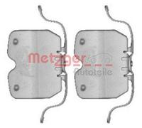 2x METZGER 109-1759 Kit accessori pastiglia freno Anteriore per BMW X5 (E70)