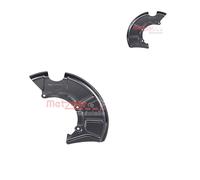 2X METZGER Ankerblech Spritzblech Bremsscheibe Davanti Per VW Golf IV 1J1 1J5