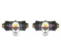 2X METZGER Cilindro Del Freno Radiale Anteriore Per VW Kaefer 15