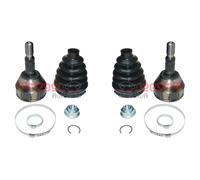 2X METZGER Giunto Anteriore Sinistro Destro Per Opel Astra H Caravan