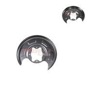 2x METZGER Piastra di ancoraggio Lamiera paraspruzzi Disco freno posteriore per