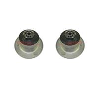 2x METZGER Supporto Ammortizzatore a Molla Frontale Adatto per BMW 5er E39 523i