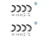 2X Meyle 014 042 0602/S Set Di Freni A Tamburo Posteriore Per Mercedes-Benz