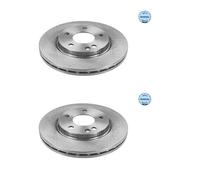 2x MEYLE 015 521 2094 Disco Freni Anteriore per Mercedes-Benz 414