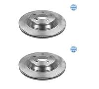 2x Meyle 015 523 0035 Disco Freno Posteriore per Mercedes-Benz W220 C215