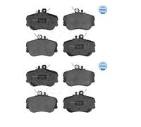 2x Meyle 025 214 3920 Kit Pastiglie Freno a Disco Ant. per Mercedes-Benz W202