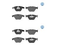 2x Meyle 025 241 6120 Kit Pastiglie Freno a Disco Frontale per BMW E90 E91 E92