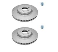 2x Meyle 083 521 0039 / Pd Disco Freni Anteriore per Mercedes-Benz W204 S204