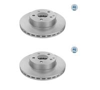 2x Meyle 083 521 2098 / Pd Disco Freni Anteriore per Mercedes-Benz W204 S204