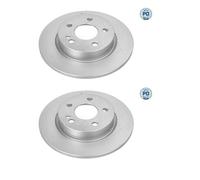 2x Meyle 083 523 1009 / Pd Disco Posteriore per Mercedes-Benz W177 V177 W247