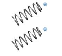 2X Meyle 100 041 0002 Molla Della Sospensione Anteriore Per VW Golf I
