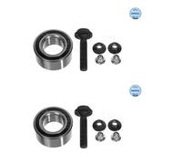 2X Meyle 100 498 0337 Kit Cuscinetto Ruota Anteriore Per VW Passat Audi A4 A6