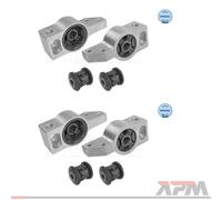2x Meyle 100 610 0068 Kit di Riparazione Braccietto Frontale per VW Passat Audi