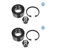 2x Meyle 11-14 650 0010 Cuscinetto Anteriore Kit Ruota per Citroën Ax Peugeot