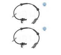 2x Meyle 11-14 899 0029 Sensore Velocità Ruota Posteriore per Citroën C3 II Sc