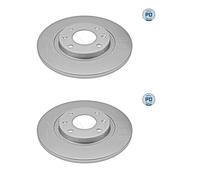 2X Meyle 11-15 521 0033/PD Disco Freno Anteriore Per Peugeot Citroën